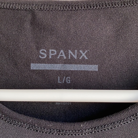 Spanx Black Muscle Tank Size L - Picture 2 of 5